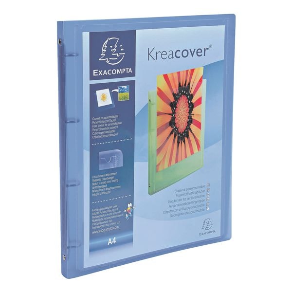 EXACOMPTA Ringbuch Kreacover PP 4 Ringe - 15 mm