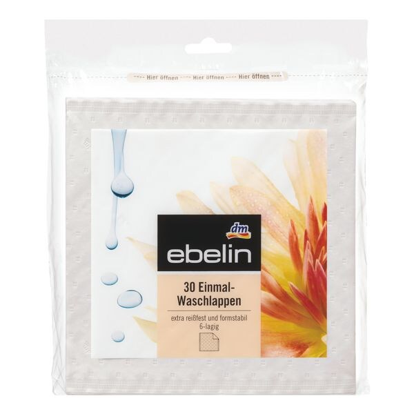 ebelin Einmal-Waschlappen ebelin Einmal-Waschlappen