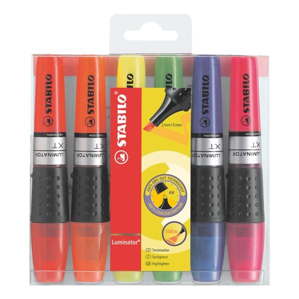 STABILO Textmarker Luminator® Keilspitze STABILO Textmarker Luminator® Keilspitze