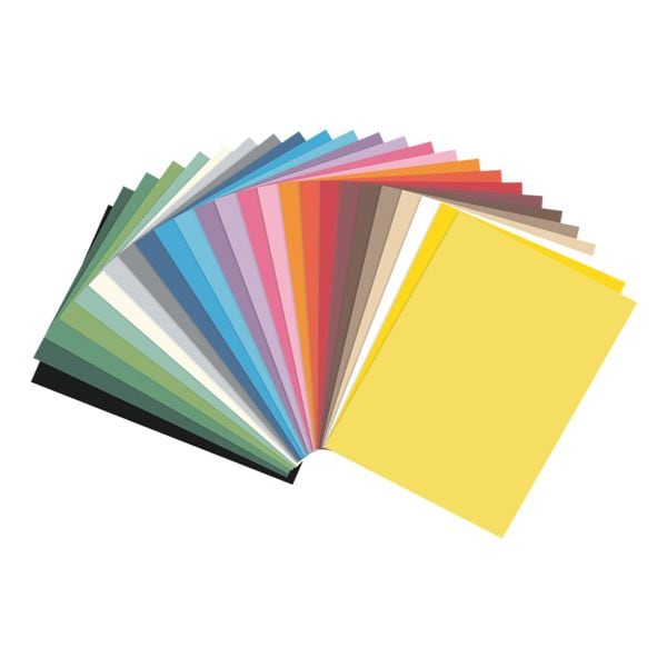 folia Tonpapier 130 g/m 25 Farben A4 100 Blatt