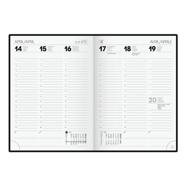 Brunnen Buchkalender 2025 Modell 796