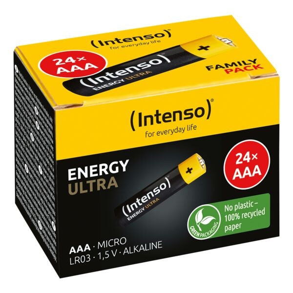 Intenso 24er-Pack Batterien Energy Ultra Micro / AAA / LR03
