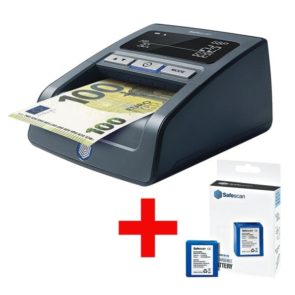 Safescan Geldscheinprüfgerät »155-s« inkl. passendem Akku »LB-105« Safescan Geldscheinprüfgerät »155-s« inkl. passendem Akku »LB-105«