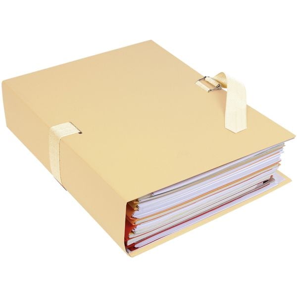 EXACOMPTA 10er-Pack Dokumentenmappe Papier toill