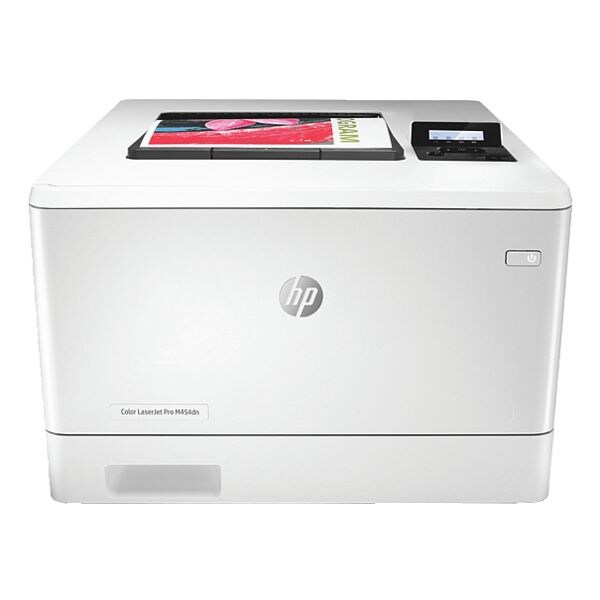 HP Laserdrucker Color LaserJet Pro M454dn, A4 Farb-Laserdrucker, 600 x 600 dpi, mit LAN