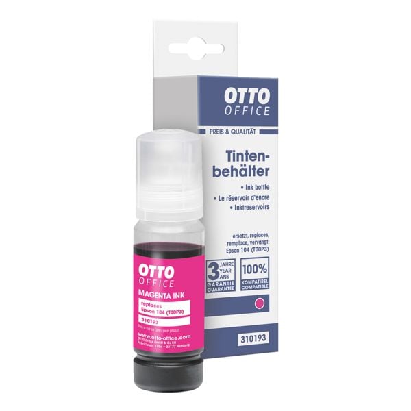 OTTO Office Tintenpatrone ersetzt Epson »Nr. 104 EcoTank (T00P3)«