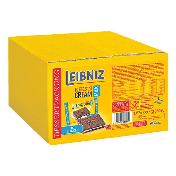 LEIBNIZ 96er-Pack Doppelkekse »Keks'n Cream Milk« LEIBNIZ 96er-Pack Doppelkekse »Keks'n Cream Milk«