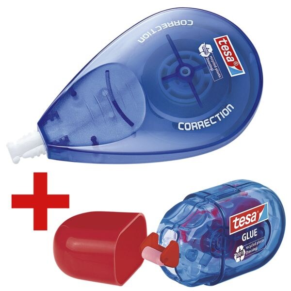 tesa Einweg-Korrekturroller Sideway, 4,2 mm / 10 m inkl. Kleberoller »Mini« 59819 tesa Einweg-Korrekturroller Sideway, 4,2 mm / 10 m inkl. Kleberoller »Mini« 59819