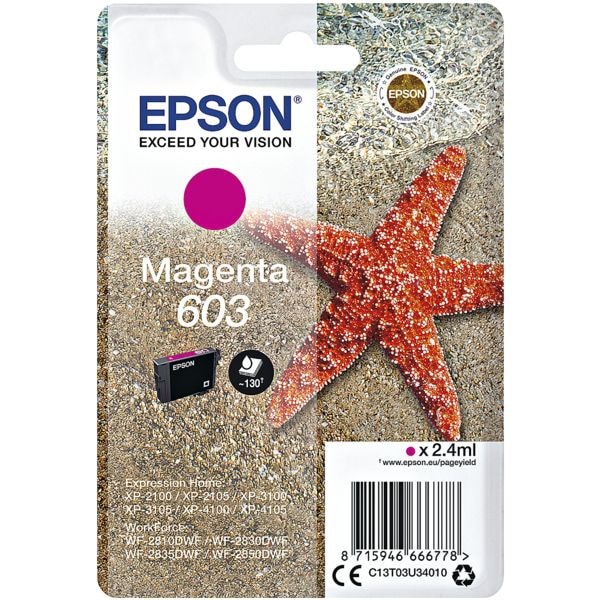 Epson Tintenpatrone »603« magenta Epson Tintenpatrone »603« magenta