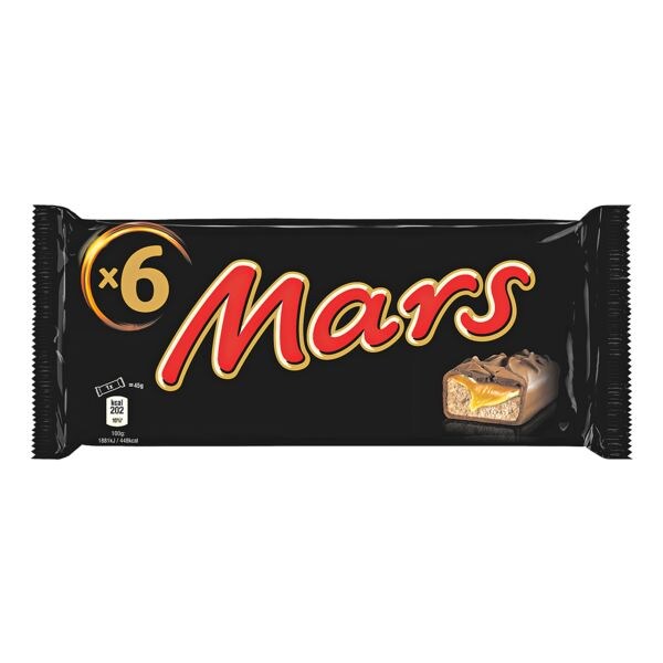 Mars 6er-Pack Schokoriegel »Mars Riegel« Mars 6er-Pack Schokoriegel »Mars Riegel«