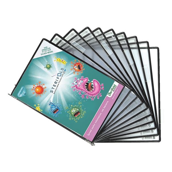 Tarifold 10er Set Sichttafeln Sterifold DIN A4 horizontal