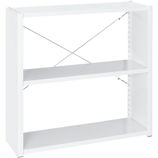 MANORGA Stahlregalsystem Epsilon Grundregal 3 Stahlblechbden 100 x 38,8 cm