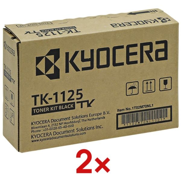Kyocera 2er-Pack Toner »TK-1125«