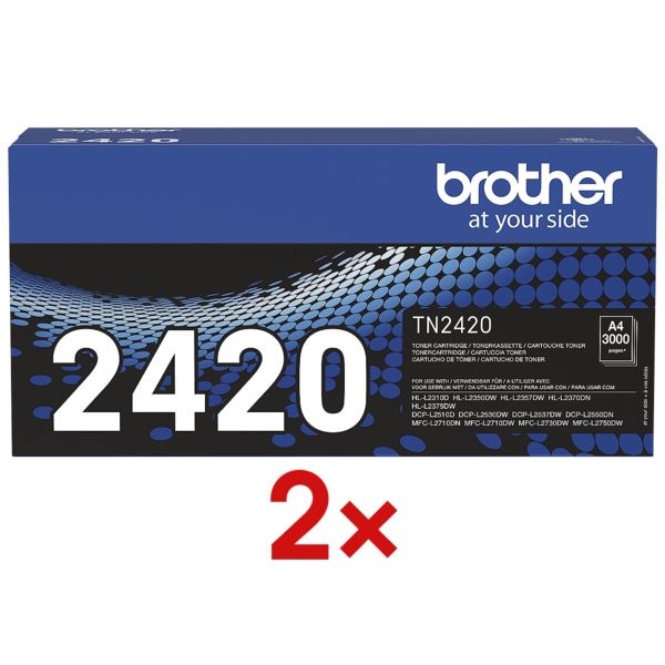 Brother 2er-Pack Toner TN-2420