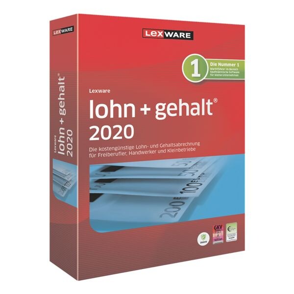 Kaufmännische Software Lexware lohn+gehalt 2020 Standard Kaufmännische Software Lexware lohn+gehalt 2020 Standard