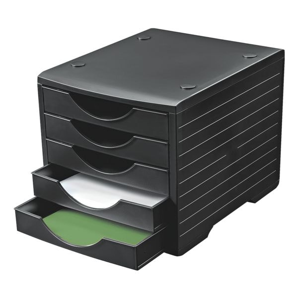 Styro Schubladenbox styrogreenbox - 5-fach