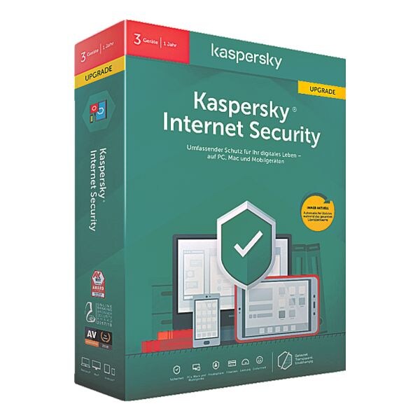 Kaspersky Software »Internet Security 2020« Upgrade / 3 ...