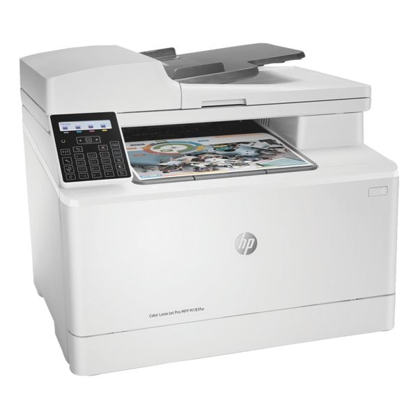 HP Color LaserJet Pro MFP M183fw Multifunktionsdrucker, A4 Farb-Laserdrucker, mit LAN und WLAN