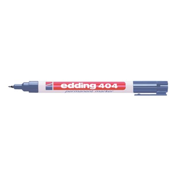 edding Permanent-Marker 404 - Rundspitze, Strichstrke 0,75 mm (F)