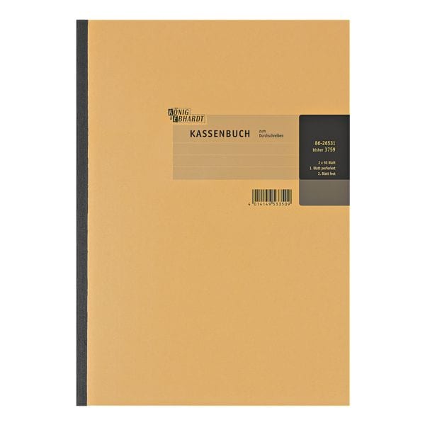 König & Ebhardt Formularbuch »Kassen-Durchschreibebuch« König & Ebhardt Formularbuch »Kassen-Durchschreibebuch«
