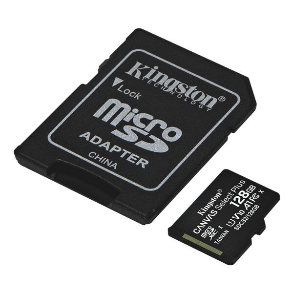 Kingston microSDXC-Speicherkarte Canvas Select Plus - 128GB