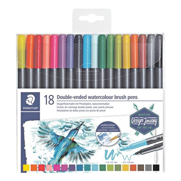 STAEDTLER Faserschreiber 3001 0,5  - 6mm