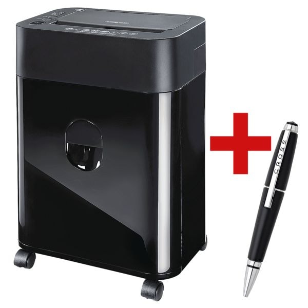 Aktenvernichter Dahle ShredMATIC® 35080, Sicherheitsstufe 4, Partikelschnitt (4,3 x 10 mm) bis 80 Blatt inkl. Kugelschreiber »Rollerball Edge« Aktenvernichter Dahle ShredMATIC® 35080, Sicherheitsstufe 4, Partikelschnitt (4,3 x 10 mm) bis 80 Blatt inkl. Kugelschreiber »Rollerball Edge«