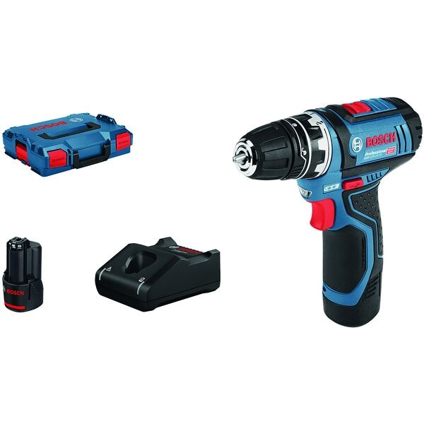 BOSCH Akku-Bohrschrauber GSR 12V-15 FC inkl. Akkus