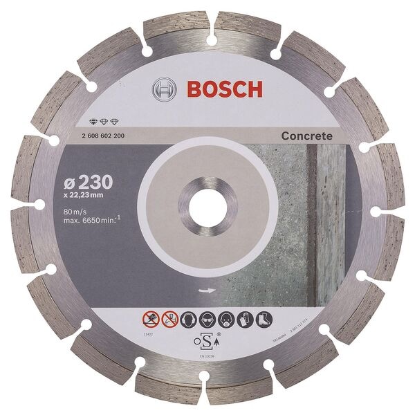 BOSCH Diamanttrennscheibe 230 mm »Standard«