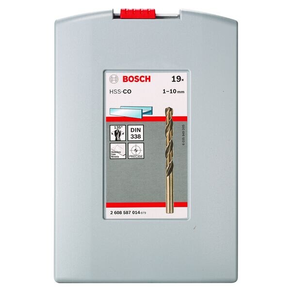 BOSCH 19-tlg. Metallbohrer-Set »HSS-Co« in ProBox BOSCH 19-tlg. Metallbohrer-Set »HSS-Co« in ProBox
