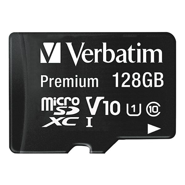 Verbatim microSDXC-Speicherkarte 128 GB Premium U1 inkl. Adapter