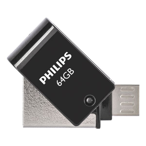 USB-Stick 64 GB Philips 2 in 1 USB 2.0