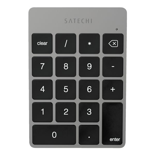 Satechi Kabelloser Ziffernblock »Slim Wireless Keypad« space grau Satechi Kabelloser Ziffernblock »Slim Wireless Keypad« space grau