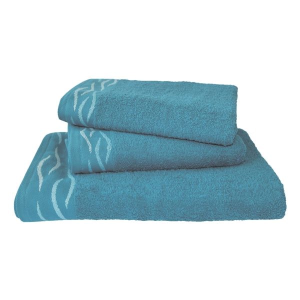 dyckhoff 2er-Pack Frottier-Gästetücher »Wave« 30 x 50 cm