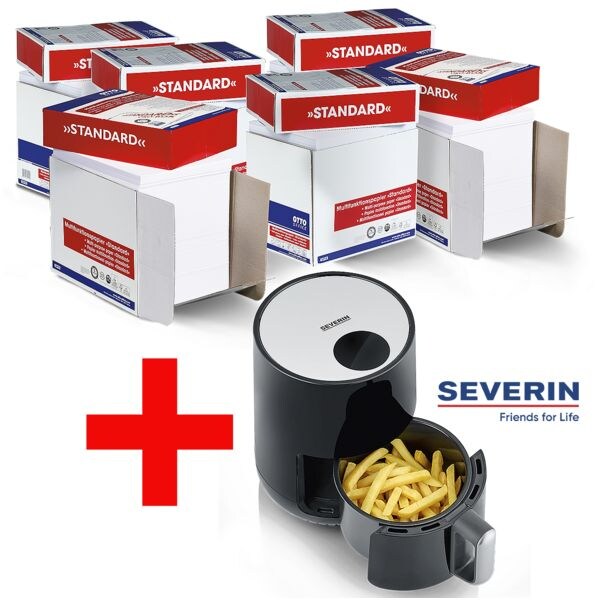 6x Öko-Box Multifunktionspapier A4 OTTO Office Standard - 15000 Blatt gesamt inkl. Kompakt-Heißluftfritteuse »FR 2455« 6x Öko-Box Multifunktionspapier A4 OTTO Office Standard - 15000 Blatt gesamt inkl. Kompakt-Heißluftfritteuse »FR 2455«