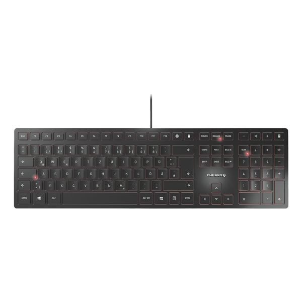 Cherry Kabelgebundene Tastatur »KC 6000 Slim« schwarz Cherry Kabelgebundene Tastatur »KC 6000 Slim« schwarz