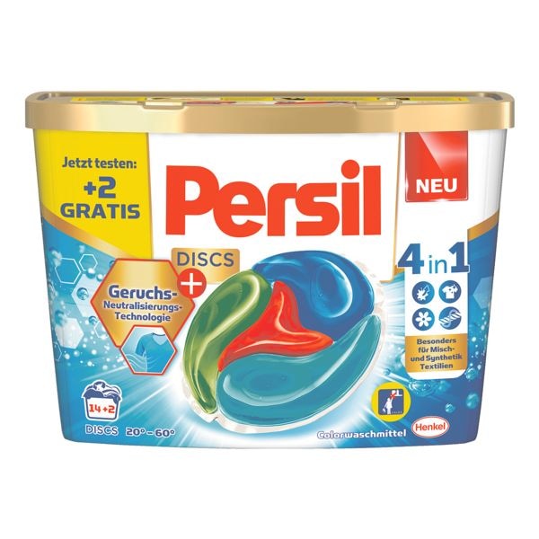 Persil Waschmittel »4in1 DISCS« + Geruchsneutralsierungs-Technologie Persil Waschmittel »4in1 DISCS« + Geruchsneutralsierungs-Technologie