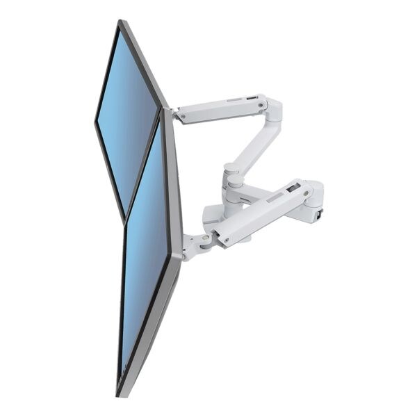 ERGOTRON Monitorarm mit Tischhalterung »LX Dual» weiß