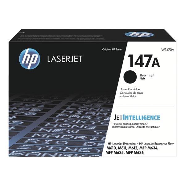 HP Druckkassette W1470A HP 147A schwarz