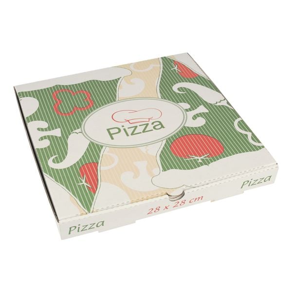Papstar Pizzakartons pure 28 x 28 cm, 100 Stck
