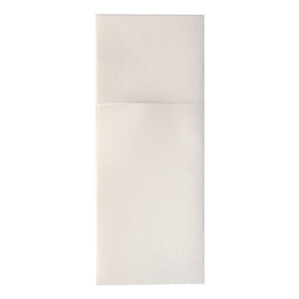 Papstar Bestecktaschen 40 x 48 cm Airlaid 1/8 Falz, 100 Stck