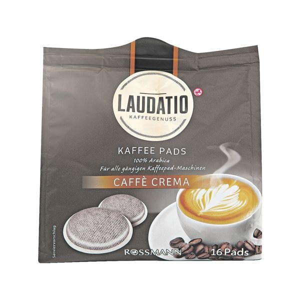 Laudatio Kaffeepads Caff Crema