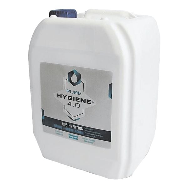 Desinfektionsmittel »Pure Hygiene 4.0« 5 Liter Kanister Desinfektionsmittel »Pure Hygiene 4.0« 5 Liter Kanister