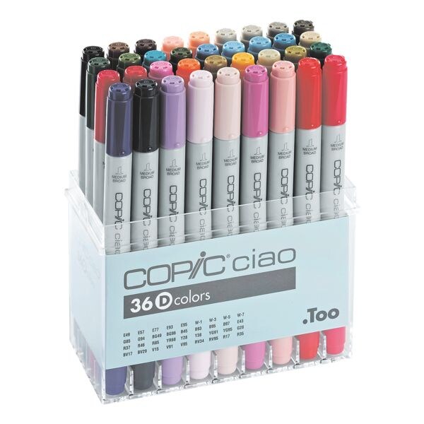 COPIC® Ciao 36er-Set COPIC® Ciao D Layoutmarker