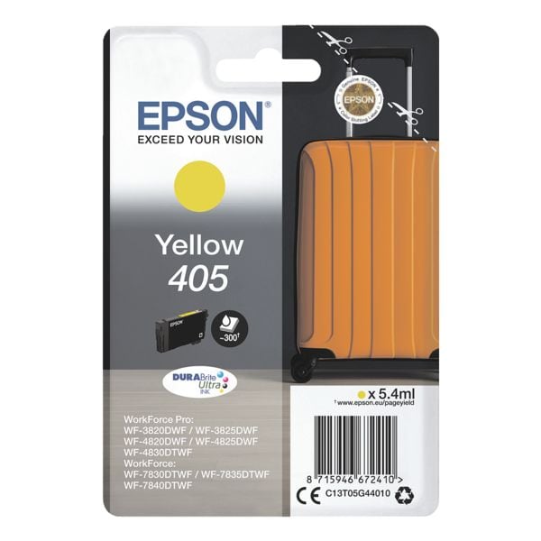 Epson Tintenpatrone »405« gelb