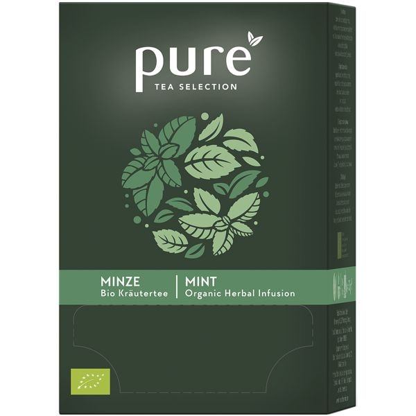 Pure Tea Selection BIO Pefferminztee Selection Minze Bio Tassenportion