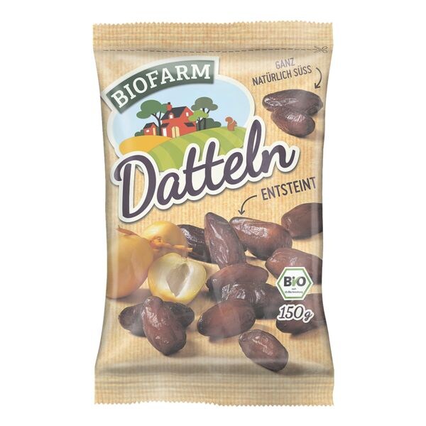 BIOFARM Datteln entsteint 150 g BIOFARM Datteln entsteint 150 g