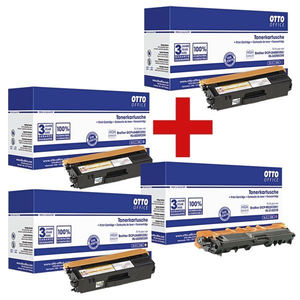 OTTO Office Tonerset ersetzt Brother »TN-326BK/C/M/Y« OTTO Office Tonerset ersetzt Brother »TN-326BK/C/M/Y«