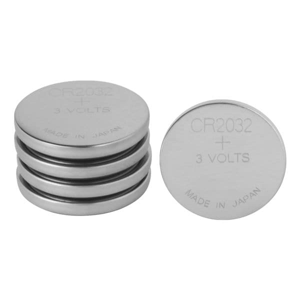 GP Batteries 5er-Pack Lithium Knopfzelle CR2032, 3 V