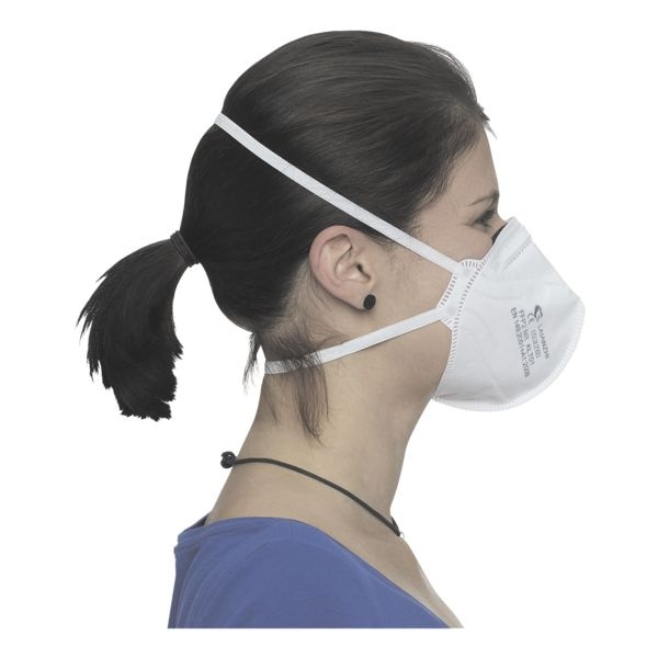 BBE Solutions 80er-Pack FFP2 Maske Einweg gefaltet »F-Serie KLT01« ohne Ventil